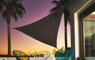 Toldo estrellas led